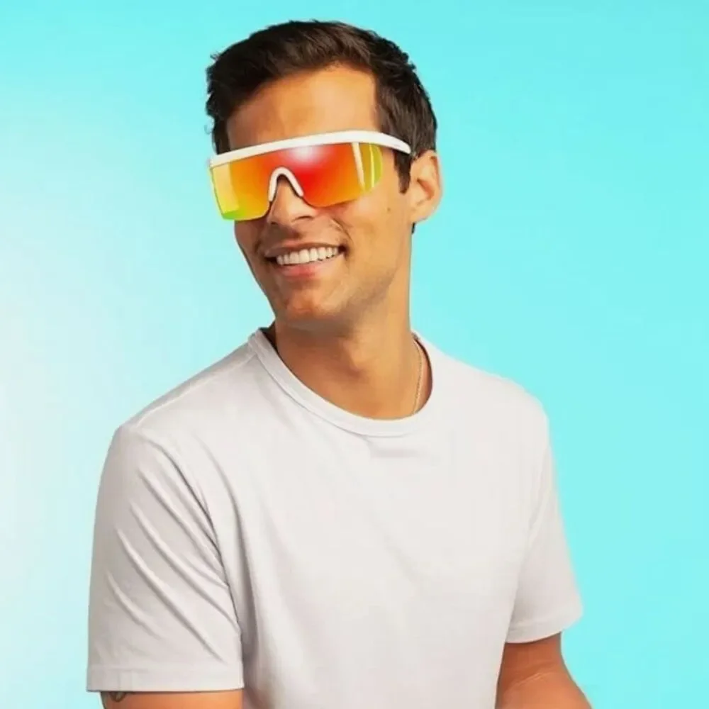 Tipsy‎ Elves “Miami Ice” Sunglasses – Red LensTipsy Elves NWT